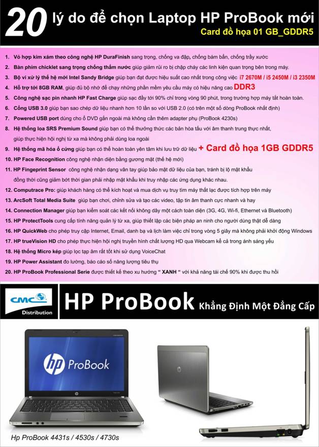 HP ProBook – Lựa chọn tối ưu cho đồ họa GDDR5 RAM, Công nghệ thông tin, 