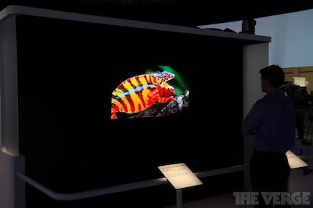 Sony giới thiệu 4K OLED TV đầu tiên trên thế giới.