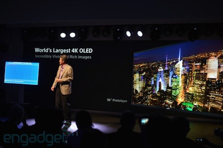Sony giới thiệu 4K OLED TV đầu tiên trên thế giới.