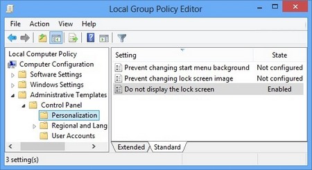 Lock Screen là một trong những tính năng mới trên Windows 8